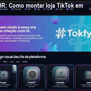 TokShop BR: Como montar loja TikTok em 7 dias