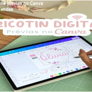 Tricotin Digital: Crie prévias no Canva e aumente suas vendas