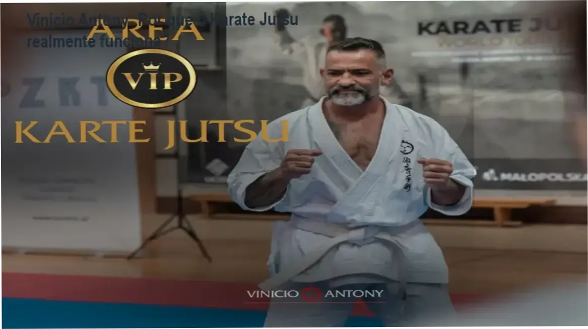 Vinicio Antony demonstrando a técnica de Karate Jutsu aplicada ao MMA