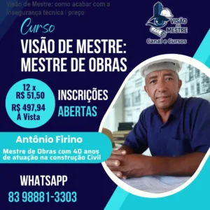 Visão de Mestre: como acabar com a insegurança técnica – preço