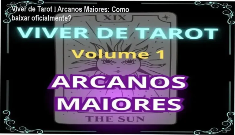 Tela mostrando acesso ao curso Viver de Tarot – Volume 1 Arcanos Maiores no site oficial