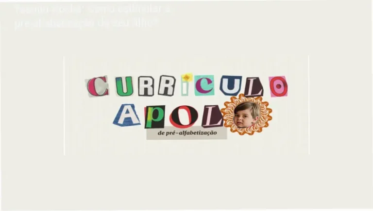 Yasmin Rocha apresentando o Currículo Apolo – guia de atividades para pré-alfabetização de crianças de 2 a 5 anos