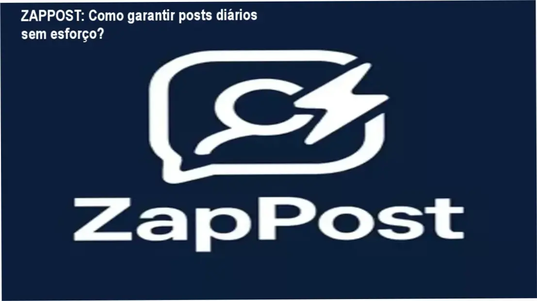 Tela de WhatsApp recebendo posts prontos do ZapPost para Instagram e TikTok