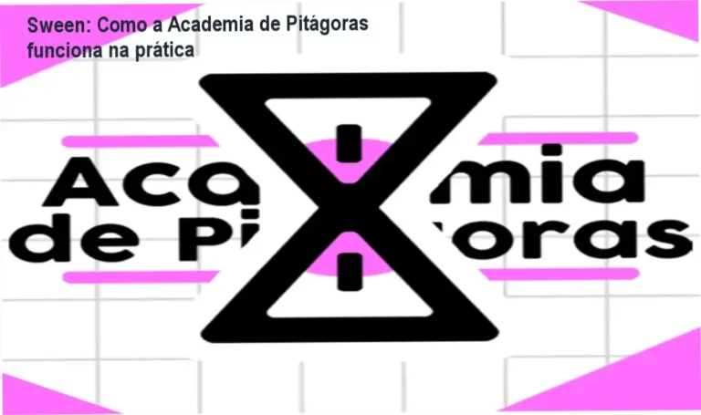 Academia de Pitágoras Sween bastidores e funcionamento interno da plataforma