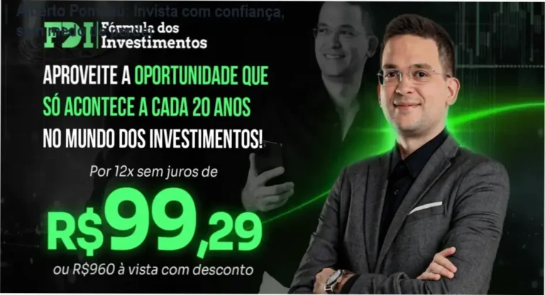 Alberto Pompeu e a Fórmula dos Investimentos: bastidores do curso online