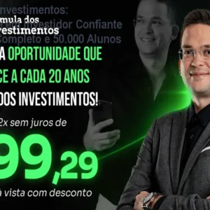Fórmula dos Investimentos: Transforme-se em Investidor Confiante com Método Completo e 50.000 Alunos