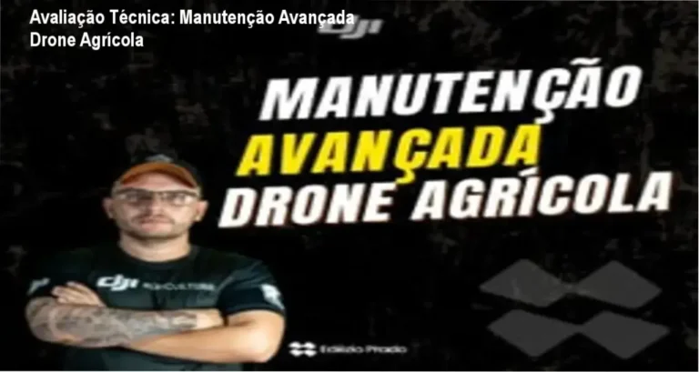 Guia explicativo sobre o produto digital Manutenção Avançada Drone Agrícola