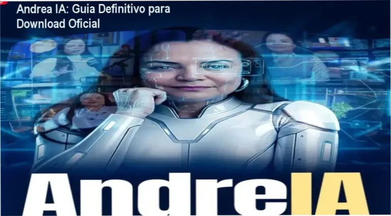 Tela do aplicativo Andrea IA mostrando interface de apoio emocional