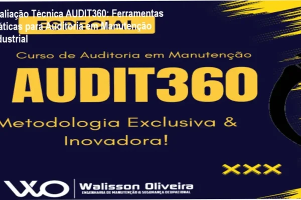 Curso AUDIT360 por Walisson Oliveira - Bastidores, funcionalidade interna e visão aprofundada do treinamento em apostila interativa