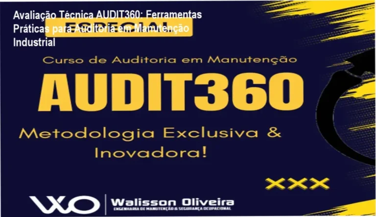 Curso AUDIT360 por Walisson Oliveira - Bastidores, funcionalidade interna e visão aprofundada do treinamento em apostila interativa