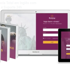 Beway 2.0: Fluência Total em Inglês com Método Validado e Suporte 24h