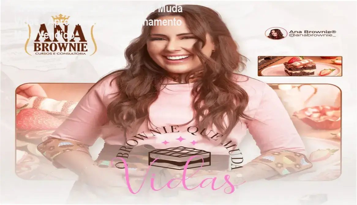Brownie que Muda Vidas - Visão interna do curso e receitas exclusivas
