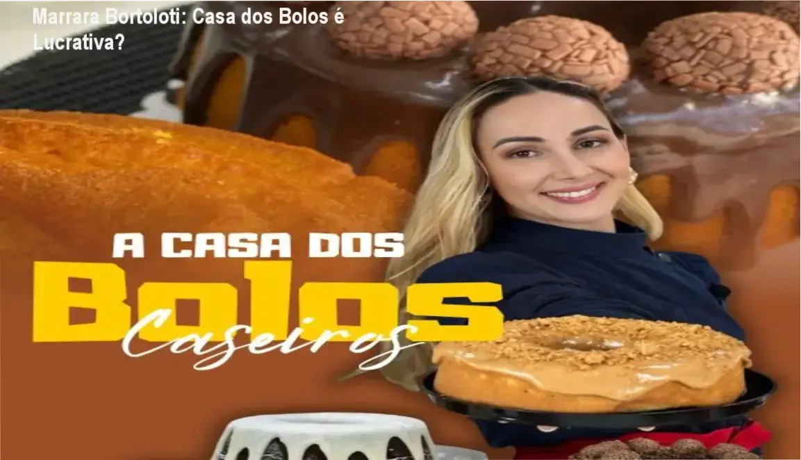 Bastidores da produção de bolos caseiros do método Marrara Bortoloti mostrando a viabilidade do negócio