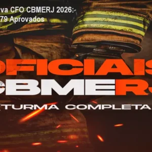 Curso Perspectiva CFO CBMERJ 2026: Método CRC e 179 Aprovados