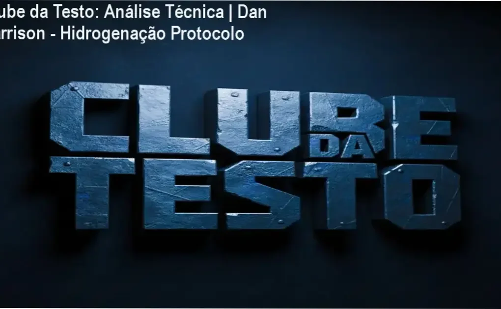 Clube da Testo - Fundamentos do Método de Dan Harrison sobre otimização hormonal
