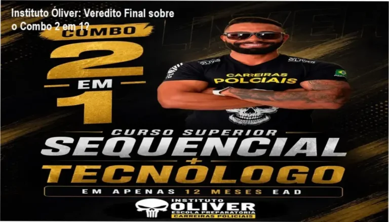 Instituto Óliver Combo 2 em 1: bastidores e funcionamento EAD | legenda: detalhes internos do curso e experiência do aluno