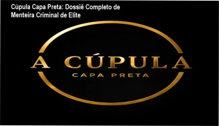 Cúpula Capa Preta - Menteira Criminal de Elite com Acesso ao Método 'Fórmula do Júri' e Title oficial