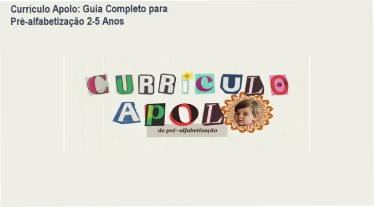 Currículo Apolo - Pré-alfabetização 2 a 5 anos: Apresenta o guia completo com atividades práticas e bastidores do programa para desenvolvimento infantil