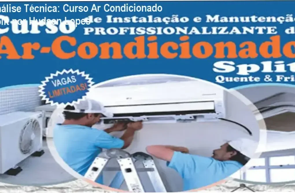 Curso de Ar Condicionado Split por Hudson Lopes - Instalação prática com ferramentas profissionais