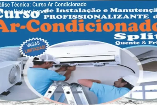 Análise Técnica: Curso Ar Condicionado Split por Hudson Lopes