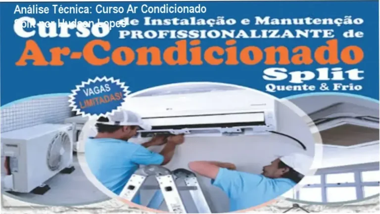 Curso de Ar Condicionado Split por Hudson Lopes - Instalação prática com ferramentas profissionais