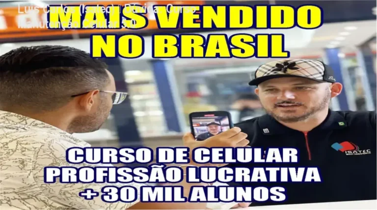 Curso Completo Manutenção e Conserto de Celular 5.0 – Luis Carlos (Isatec) – bastidores e funcionamento