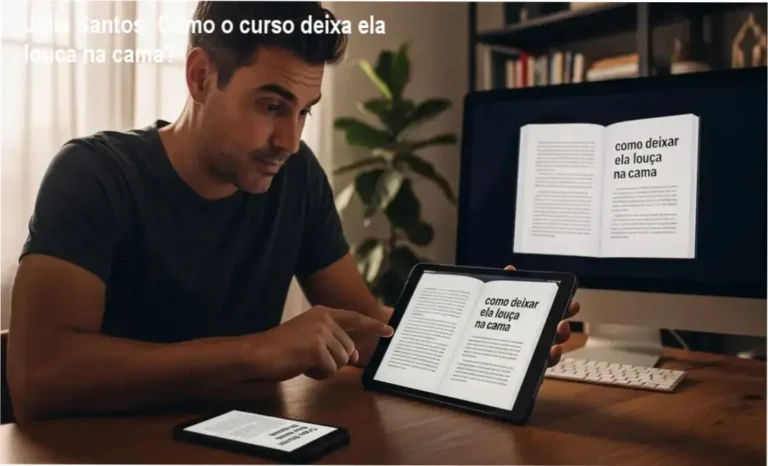 Julia Santos: Bastidores e funcionamento do curso Como deixar ela louca na cama