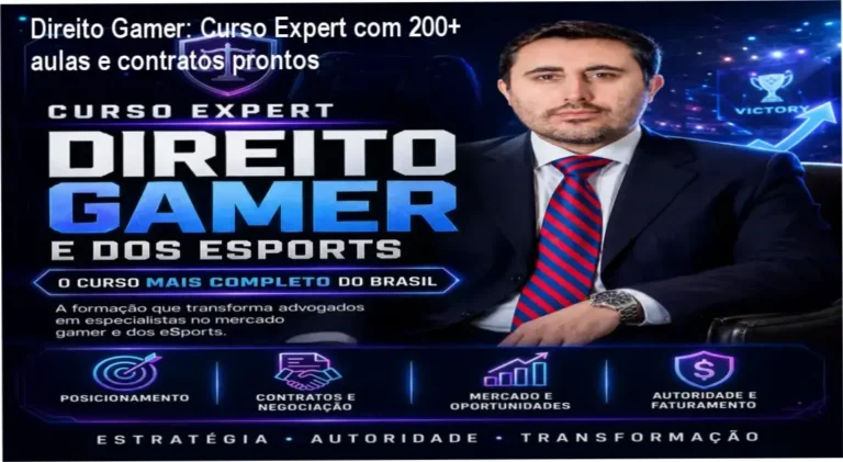 Curso Expert em Direito e Esports com Hélio Zwicker: conteúdo jurídico especializado em games e eSports