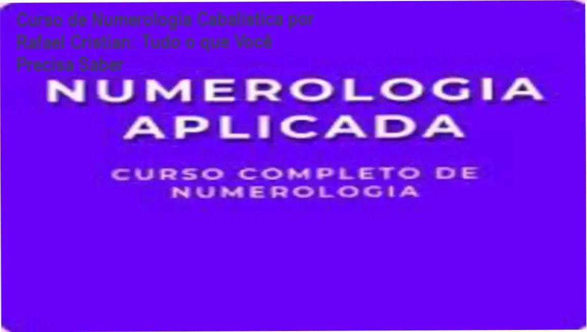 Curso de Numerologia Cabalística por Rafael Cristian: Tudo o que Você Precisa Saber 1 https://cursoss.com.br/curso-numerologia-cabalistica-rafael-cristian-como-funciona-e-qual-o-resultado/ Curso de Formação de Numerologia by Rafael Cristian Cintra de Almeida: Guia Prático de Numerologia Cabalística