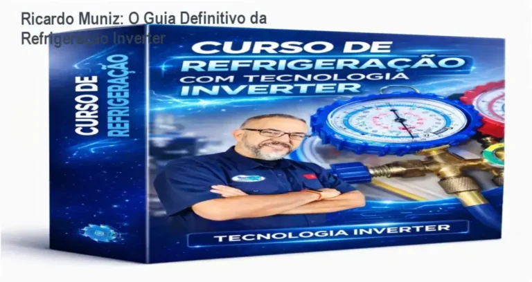 Curso de refrigeração com tecnologia inverter de Ricardo Muniz em ambiente de prática técnica