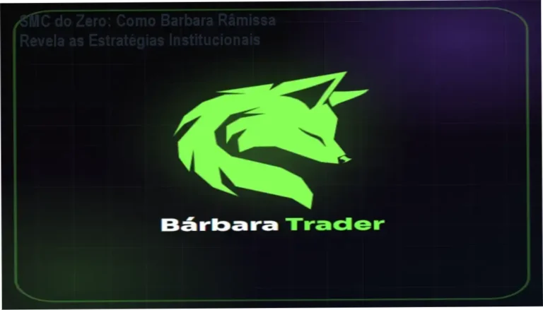 Barbara Râmissa revelando os bastidores do Método SMC no curso de day trade.