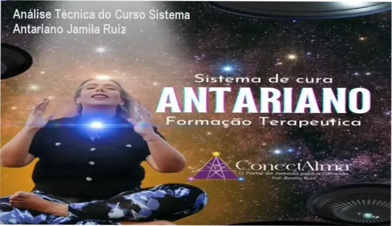 Curso Sistema Antariano de Jamila Ruiz: aula prática com mesa energética e certificado