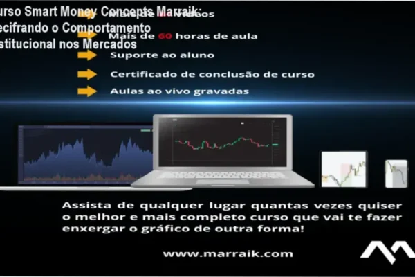 Curso Smart Money Concepts Marraik: Decifrando o Comportamento Institucional nos Mercados