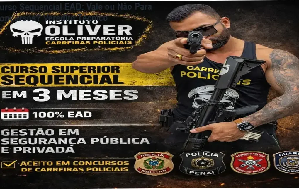 Curso Superior Sequencial EAD - Por dentro do conteúdo, estrutura e resultados práticos para concursos
