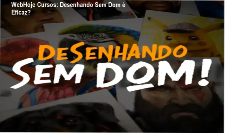 Visão interna e bastidores do curso Desenhando Sem Dom da WebHoje Cursos