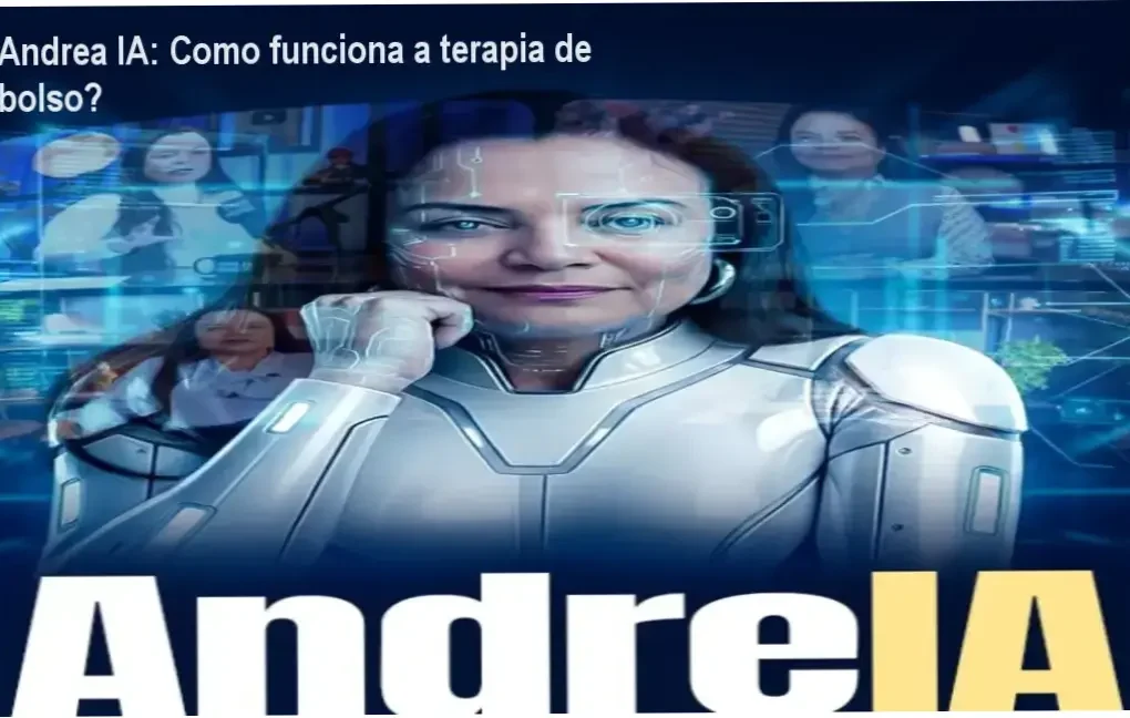 Tela do aplicativo Andrea IA da Dra. Andrea Vermont mostrando conversa de apoio emocional