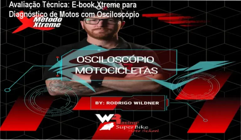 E-book Xtreme com visual da capa exibindo diagramas com osciloscópio e manuais técnicos