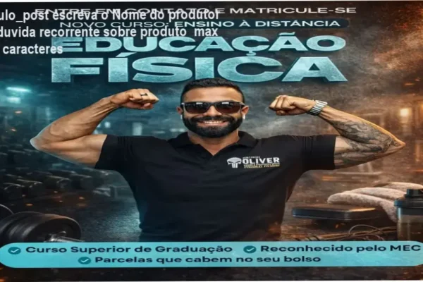 Educação Física EAD - Instituto Óliver metodologia e vida virtual interna