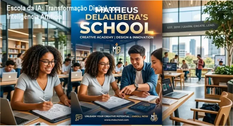 Criação de vídeos profissionais usando ferramentas de IA na Escola da IA