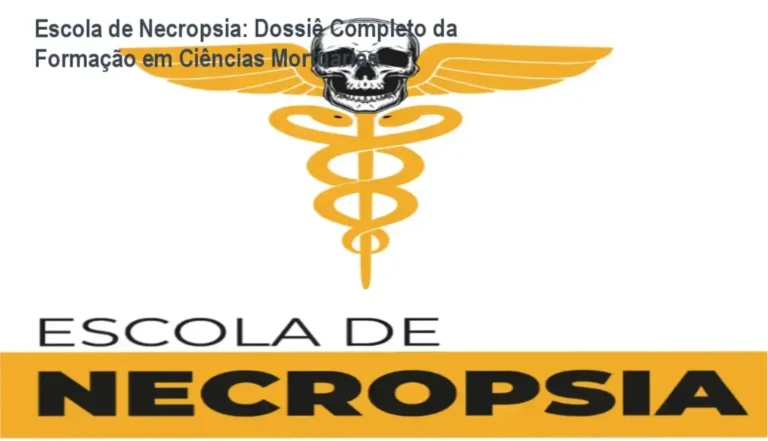 Visão detalhada do conteúdo do Curso Escola de Necropsia e sua estrutura de módulos