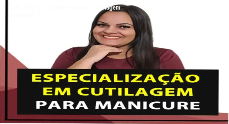 Faby Cardoso demonstrando técnica de cutilagem fundinha em mãos de cliente