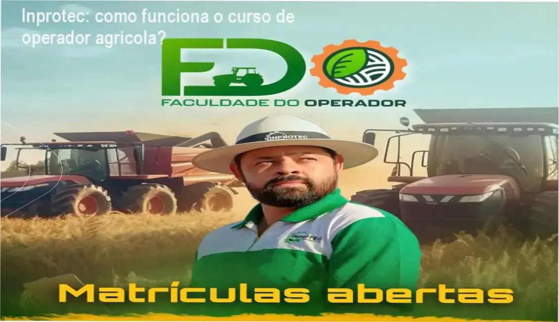 Faculdade do Operador Inprotec Allyson Viana bastidores e funcionamento interno do treinamento