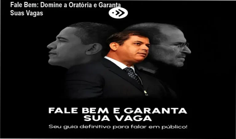 Curso de oratória Fale Bem e Garanta Sua Vaga com o Prof. Gilberto Silva