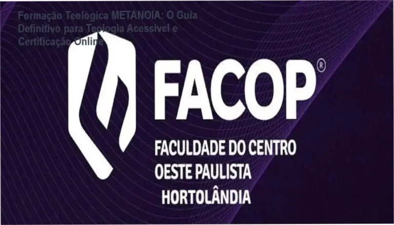 Formação Teológica METANOIA: Bastidores, estrutura interna e visão estratégica do programa completo