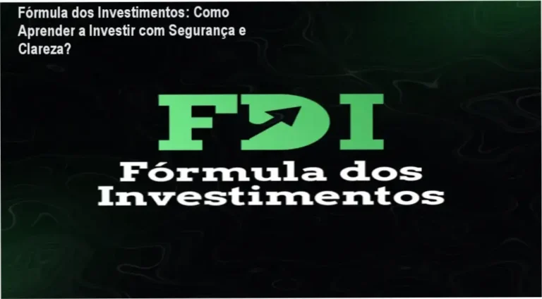 Fórmula dos Investimentos com Alberto Pompeu, mostrando estratégias práticas de investimento com gráficos e materiais de apoio visuais.