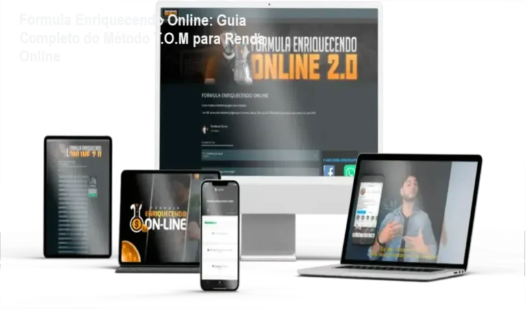 Fórmula Enriquecendo Online - Bastidores do Método T.O.M de Tondimas Tôrres para Renda Online