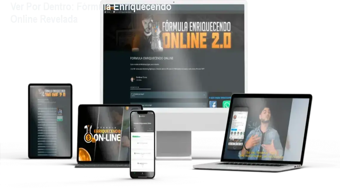 Fórmula Enriquecendo Online com Tondimas Tôrres - Bastidores do Método T.O.M e acesso exclusivo ao treinamento digital