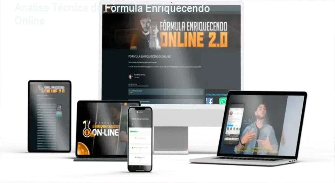 Fórmula Enriquecendo Online com análise técnica detalhada por Tondimas Tôrres
