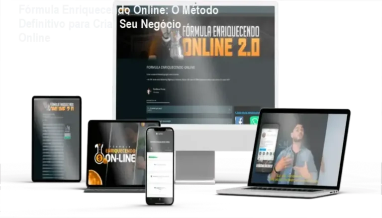 Fórmula Enriquecendo Online - Treinamento completo de marketing digital com mentorias ao vivo