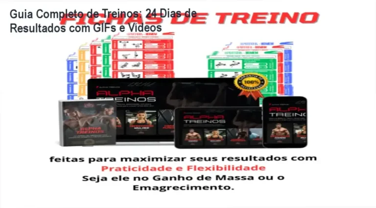 Guia Completo de Treinos de Jonathan Santiago: bastidores do método com GIFs e vídeos explicativos para treinos em casa.